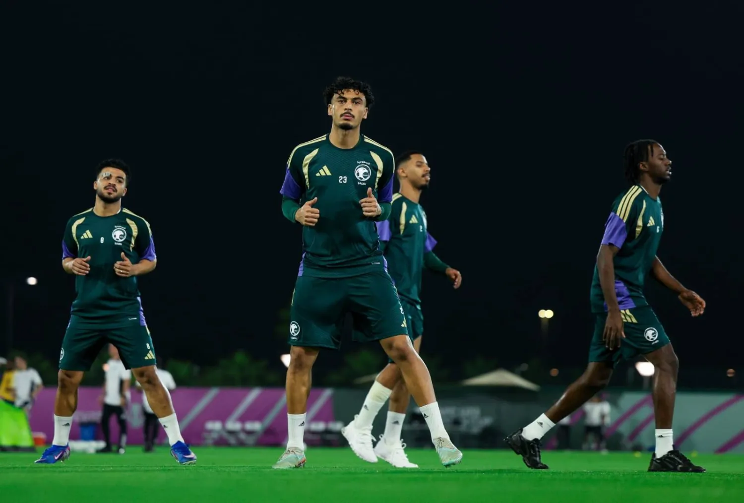 من تدريبات الأخضر الأربعاء (المنتخب السعودي)