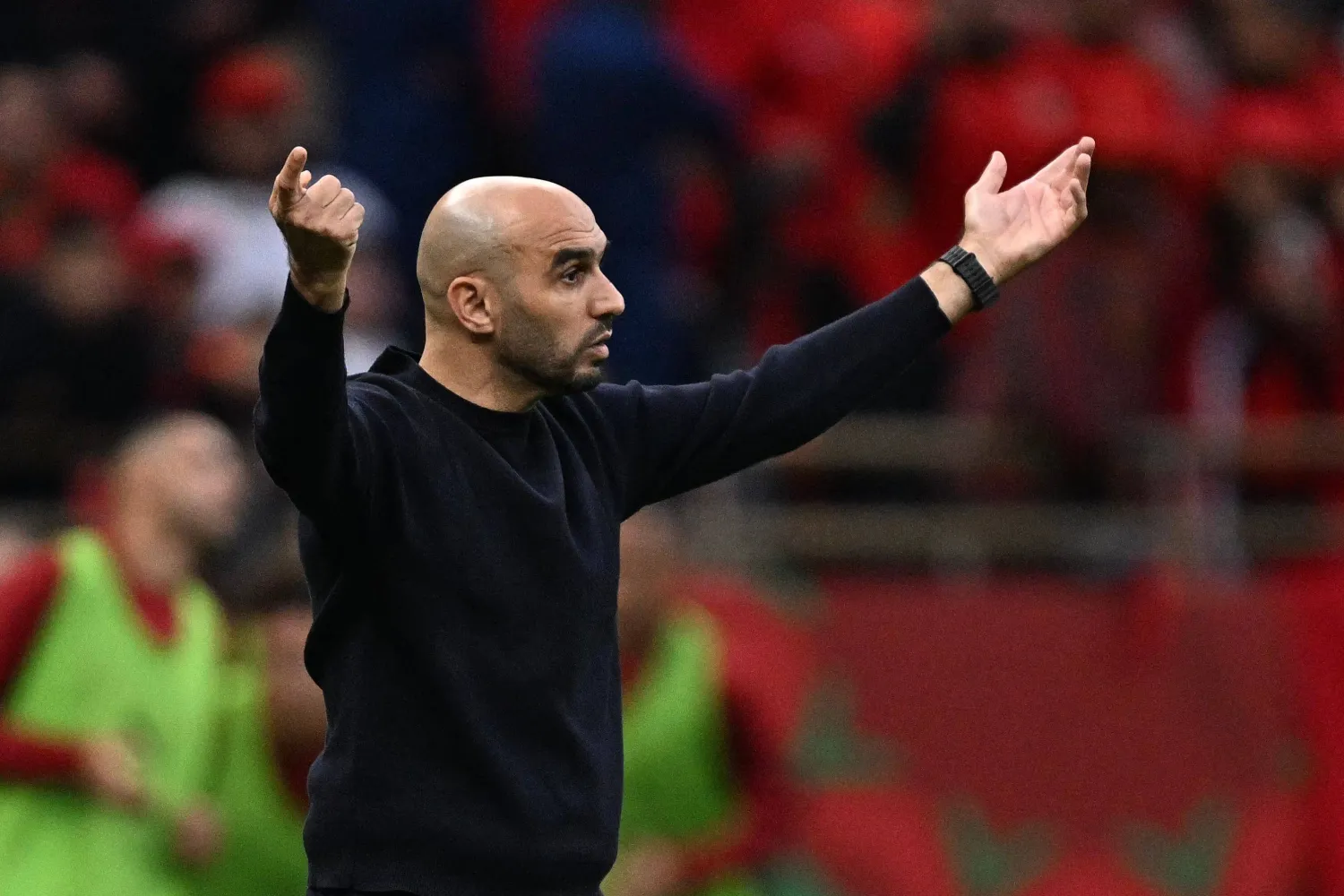 وليد الركراكي (أ.ف.ب)