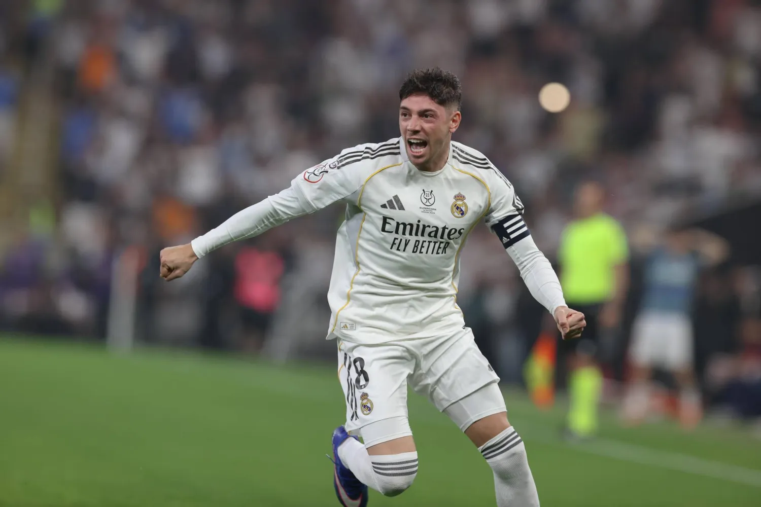 فالفيردي سجّل هدفاً مذهلاً في شباك أتلتيكو (تصوير: عدنان مهدلي)