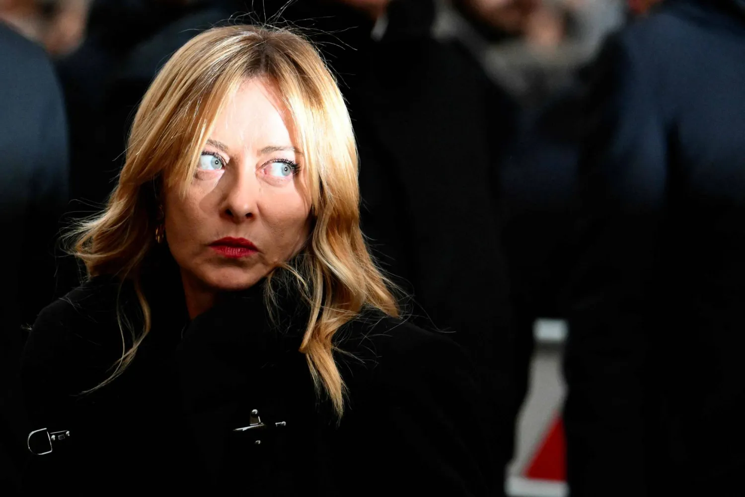 رئيسة وزراء إيطاليا جورجيا ميلوني في روما (أ.ف.ب)