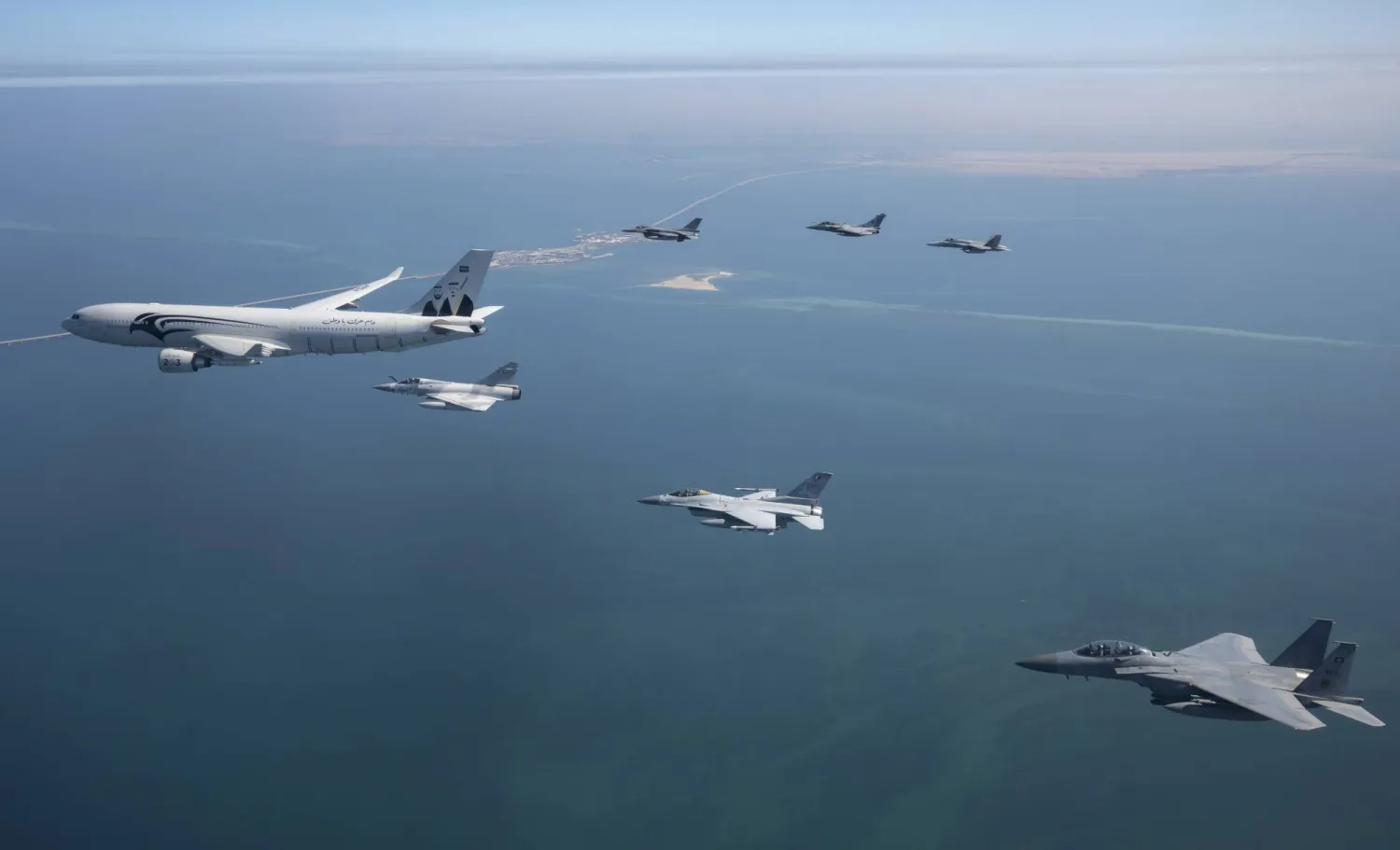 يُعزز تمرين «درع الخليج 2026» التعاون الدفاعي الإقليمي (وزارة الدفاع السعودية)