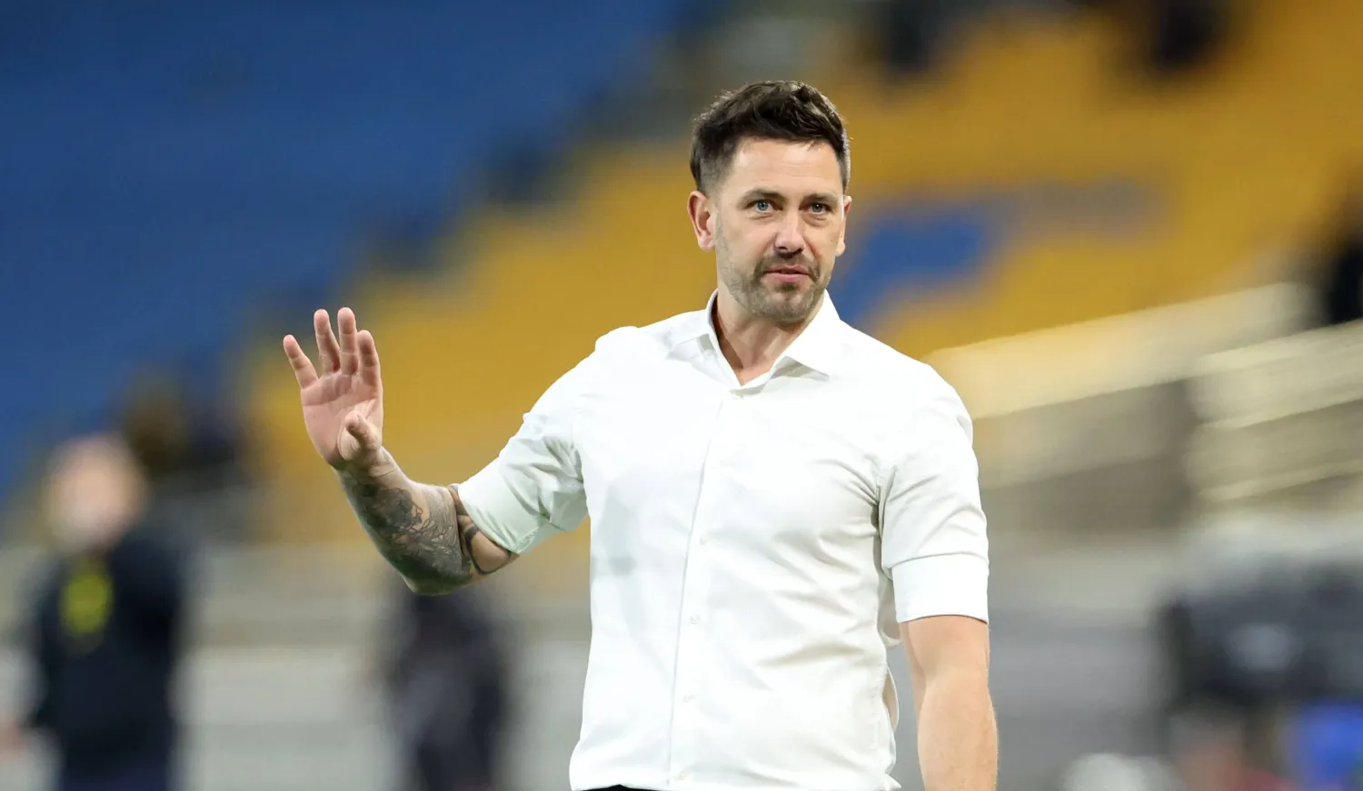 ديس باكنغهام مدرب الخلود (تصوير: مشعل القدير) 