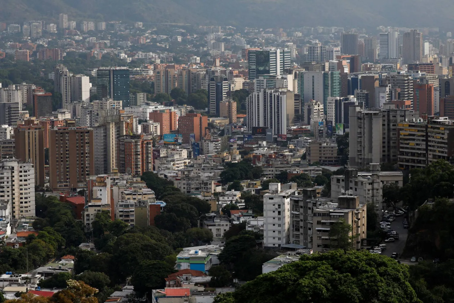 The city of Caracas, days after the US launched a strike on Venezuela and captured President Nicolas Maduro and his wife Cilia Flores, Venezuela January 7, 2026. (Reuters)