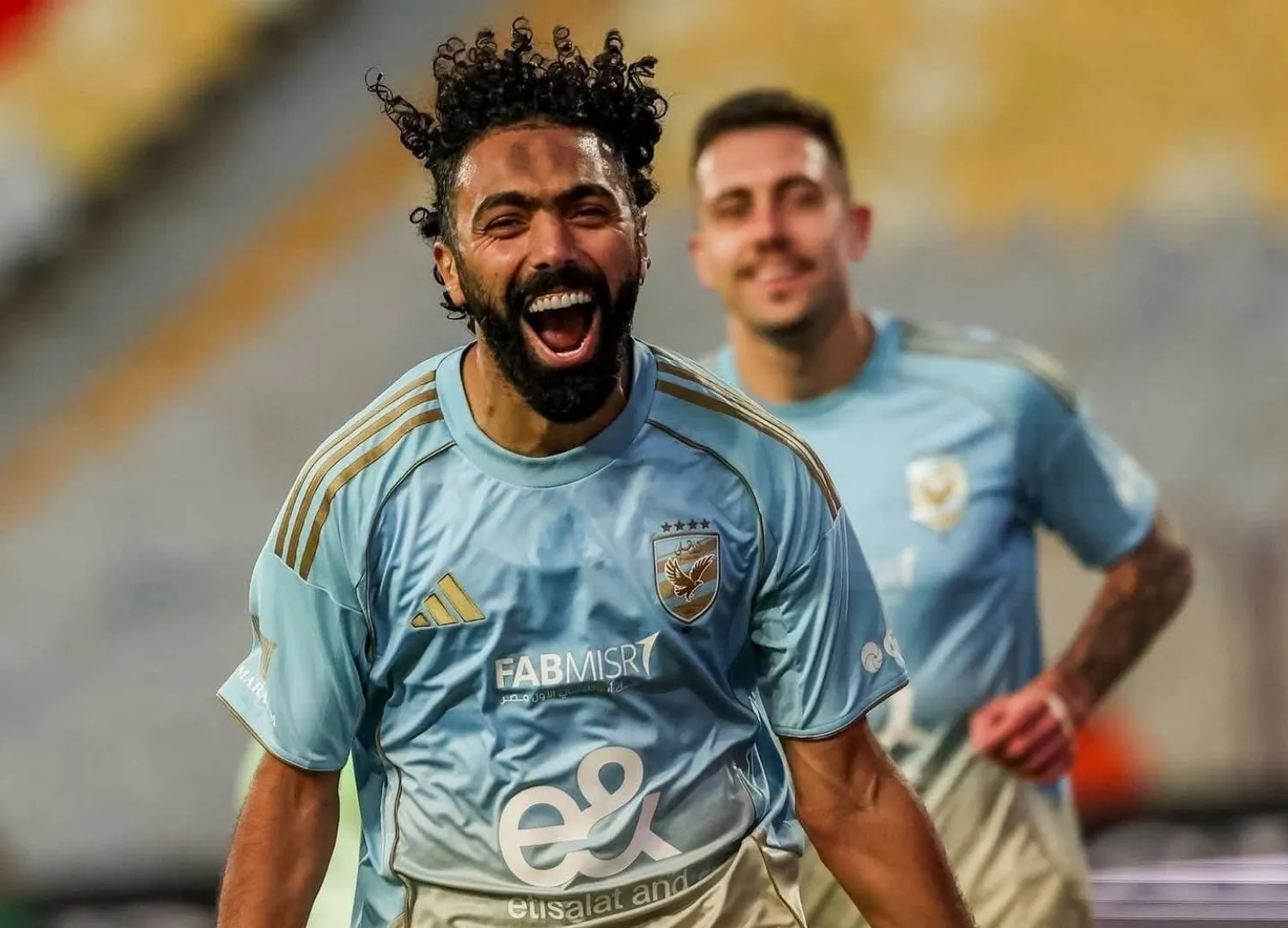 حسين الشحات سجل «هاتريك» في فوز الأهلي على فاركو (النادي الأهلي)