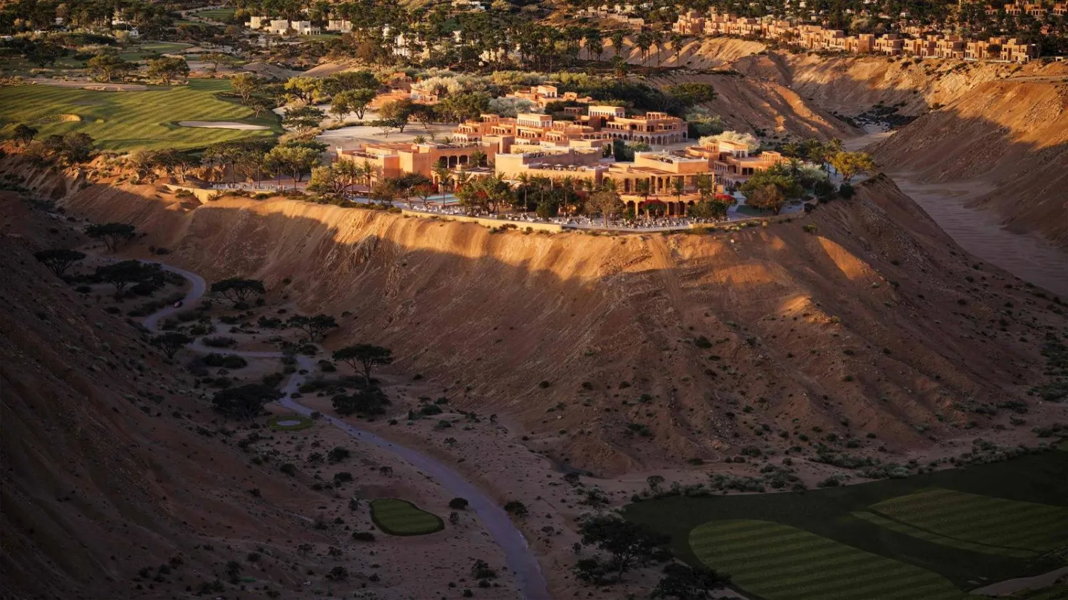 رسم تخيلي للمشروع المزمع إنشاؤه في وادي صفار بالدرعية في العاصمة السعودية الرياض (الشرق الأوسط)
