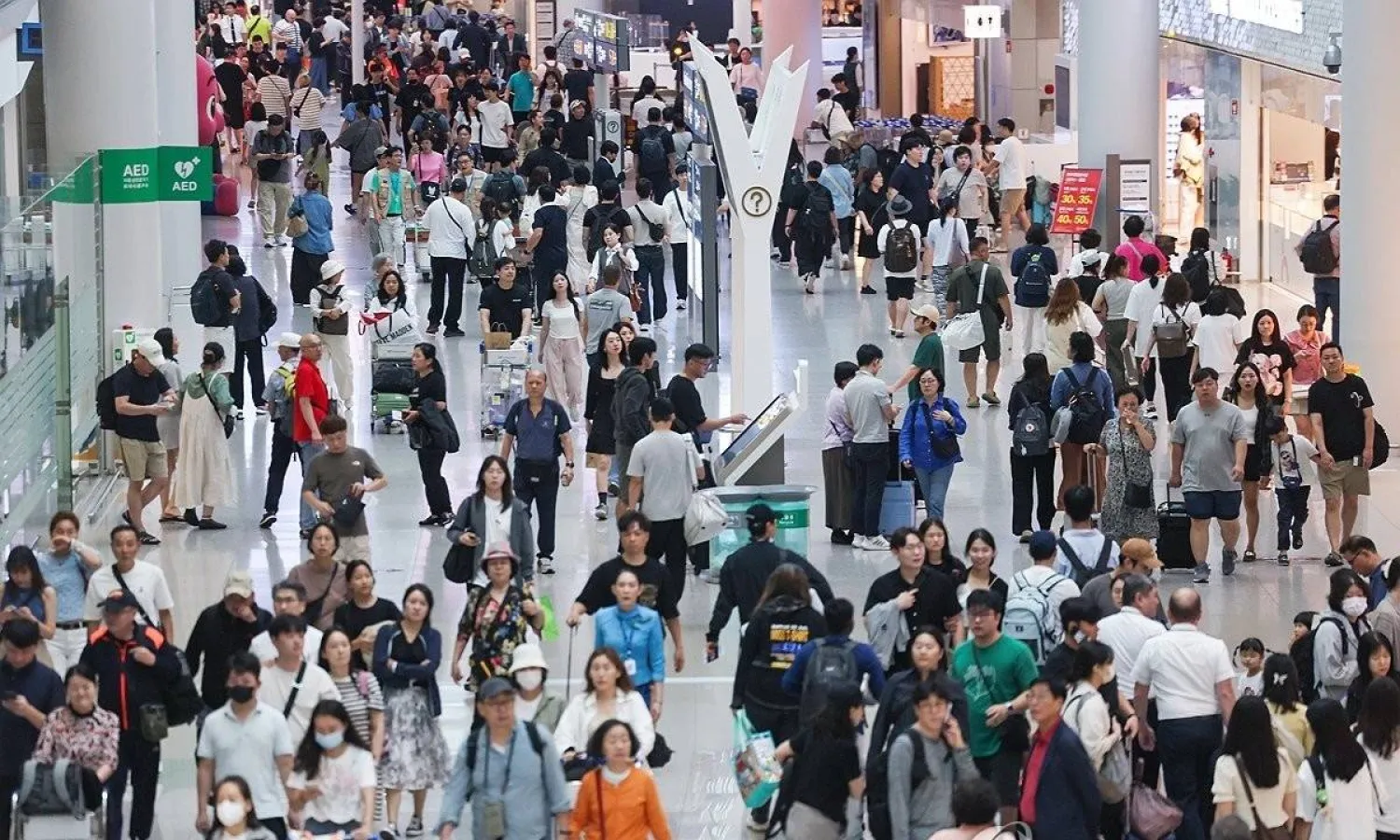 مطار إنتشون الدولي (وكالة يونهاب للأنباء)