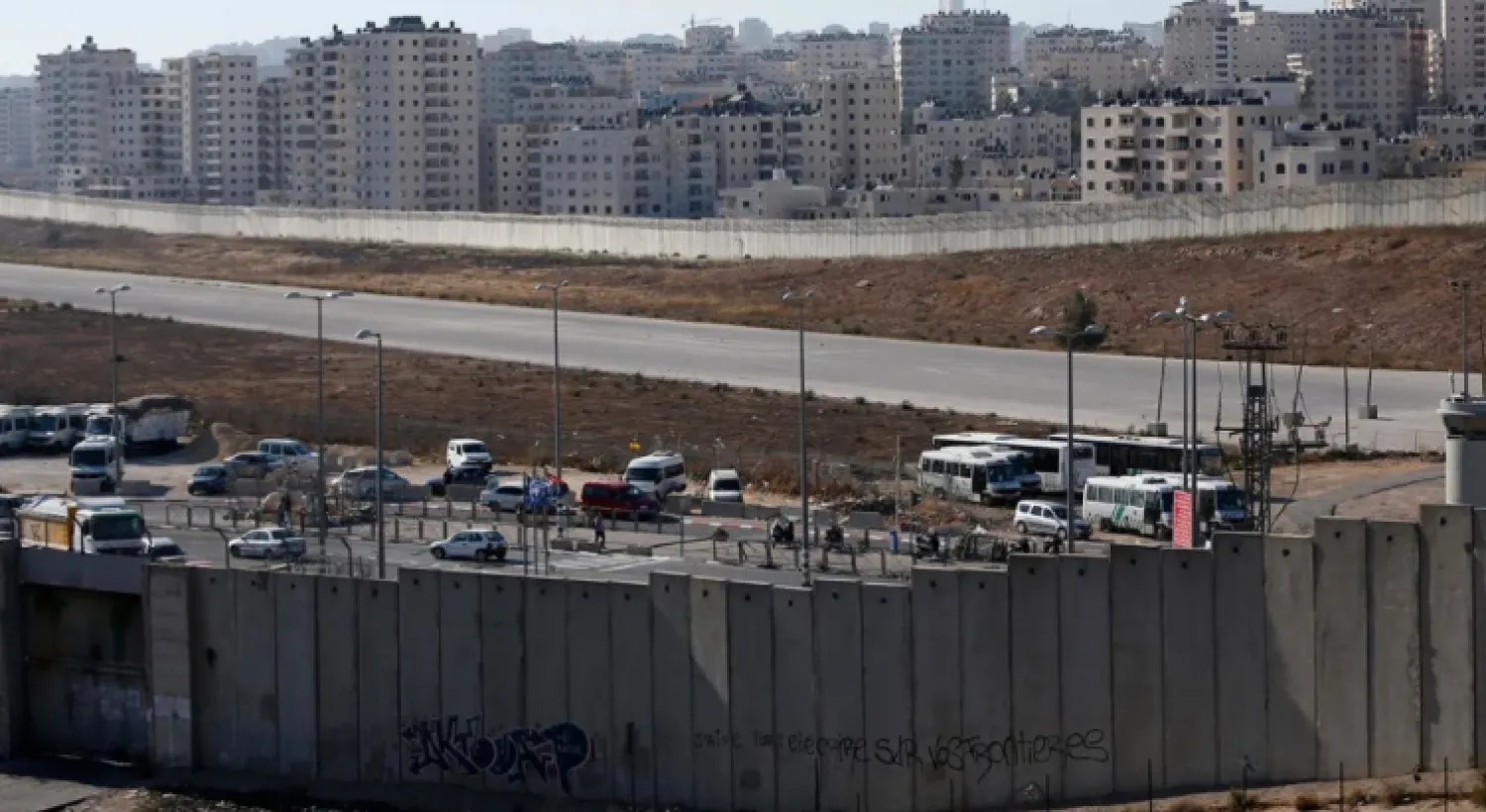 The runway of Jerusalem's Atarot airport, seen here in 2016, lies close to the Qalandia checkpoint between Jerusalem and the main West Bank city of Ramallah. (AFP)
