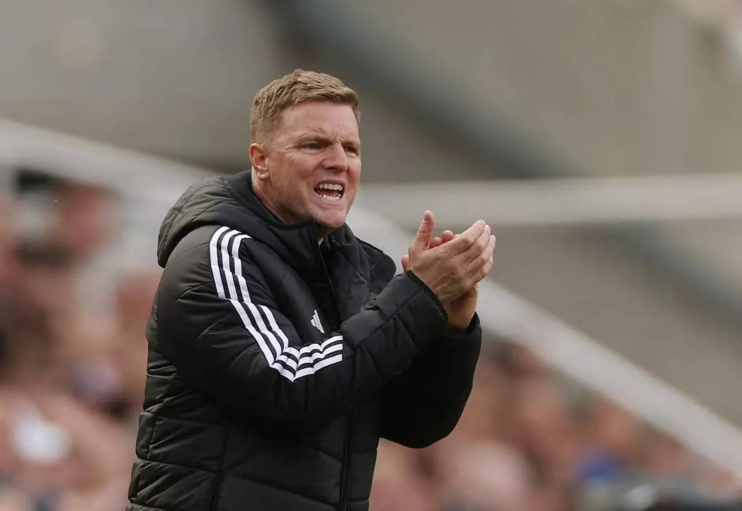 مدرب نيوكاسل يونايتد إيدي هاو (رويترز)