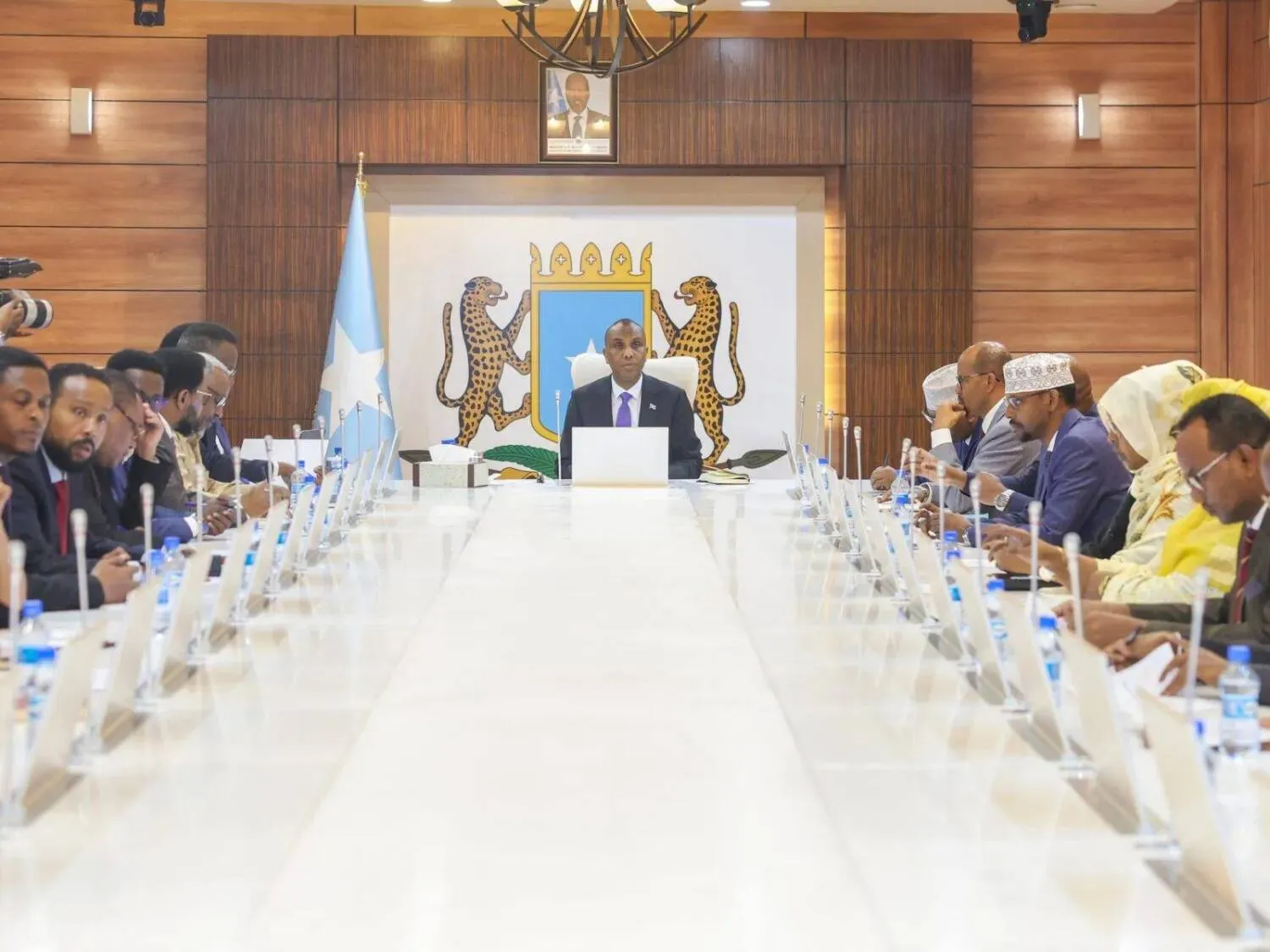 Somali Bakanlar Kurulu Toplantısı (Somali Haber Ajansı)