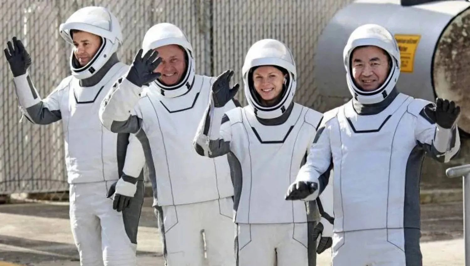 Crew-11 mission astronauts departed the Kennedy Space Center in Cape Canaveral, Florida on August 1, 2025 (Gregg Newton/AFP)  