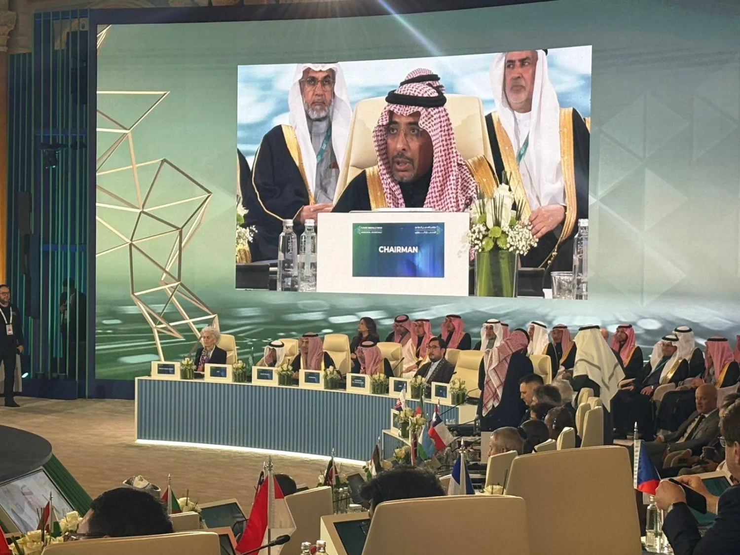 الخريّف يتحدث في افتتاح الاجتماع الوزاري ضمن النسخة الخامسة من «مؤتمر التعدين الدولي» (الشرق الأوسط)