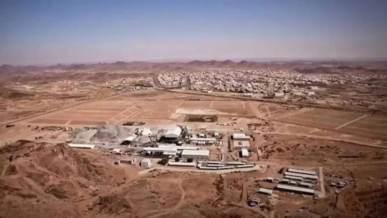 The Mahd Ad Dhahab mine operated by Maaden (SPA). 