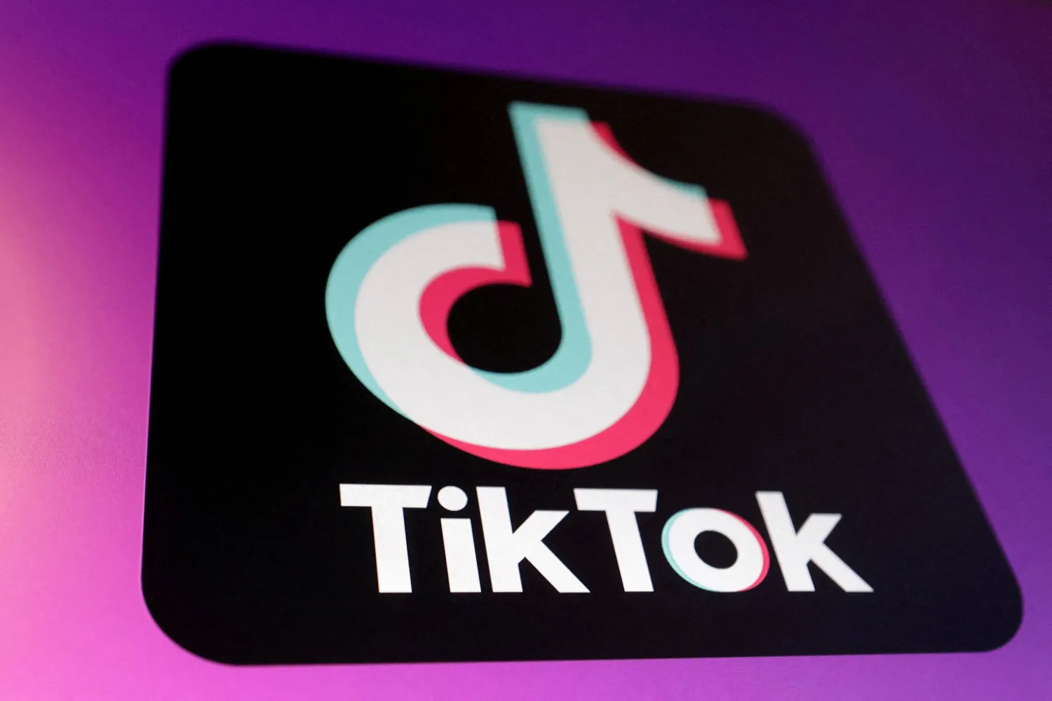 The TikTok app logo is seen in this illustration taken January 16, 2025. (Reuters)