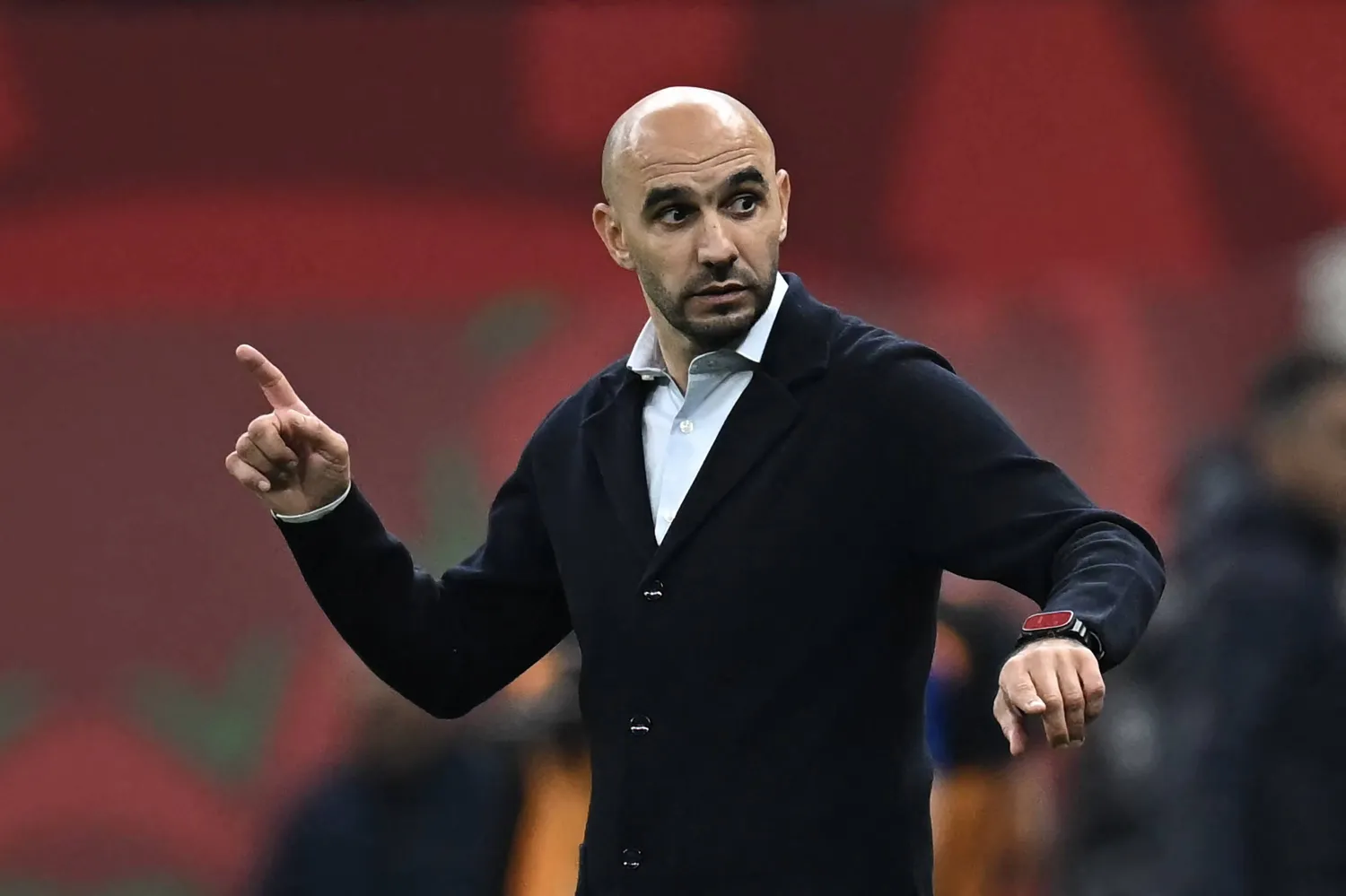 وليد الركراكي (أ.ف.ب)