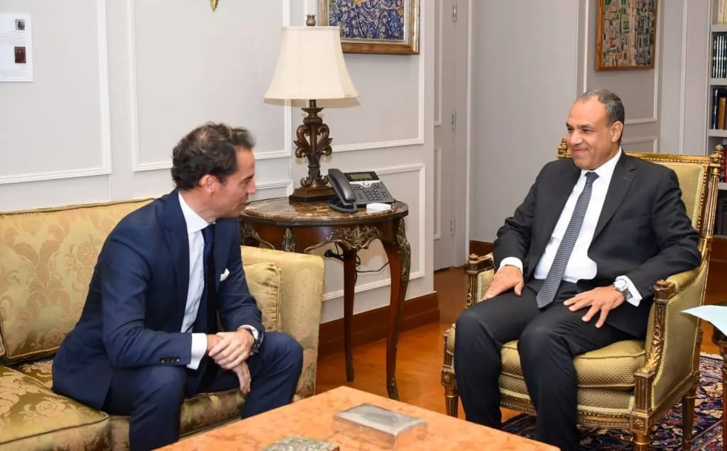 وزير الخارجية المصري يلتقي الممثل الشخصي لسكرتير عام حلف «الناتو» لشؤون الجوار الجنوبي الثلاثاء (الخارجية المصرية)