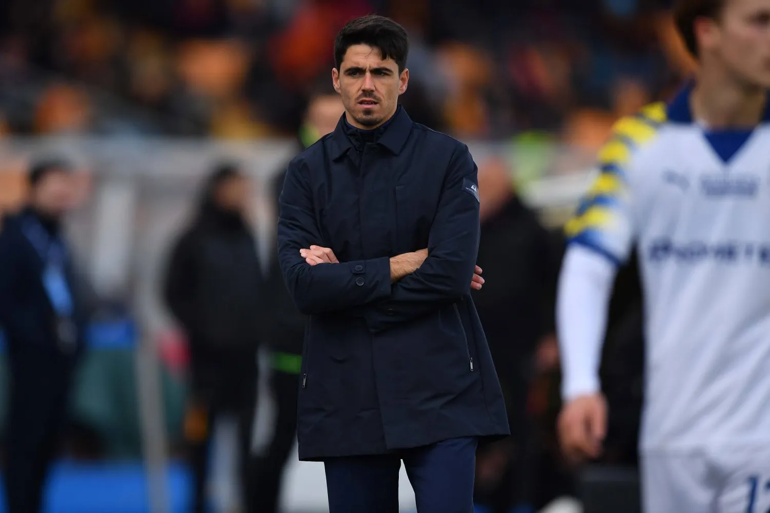 الإسباني كارلوس كويستا مدرب بارما الإيطالي (د.ب.أ)