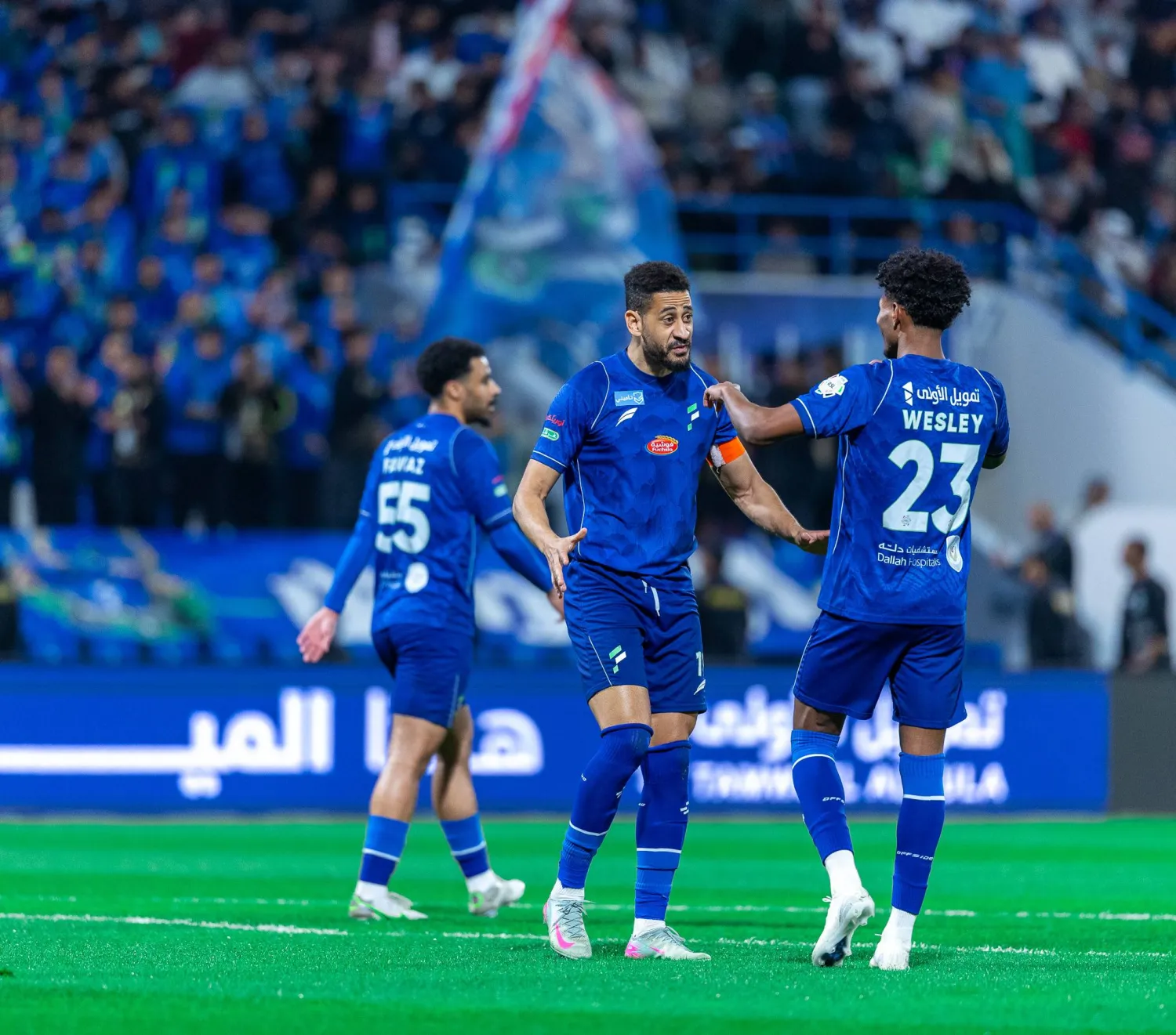 الفتح صعد إلى المركز العاشر عقب انتصاره على الرياض (تصوير: عيسى الدبيسي)