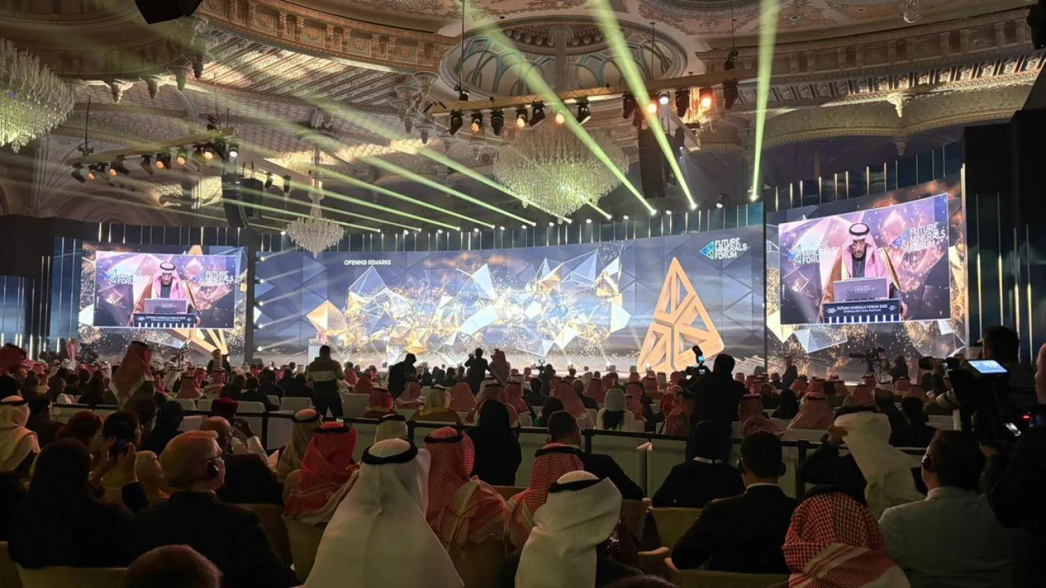 الخريّف يتحدث في مؤتمر التعدين الدولي (الشرق الأوسط)