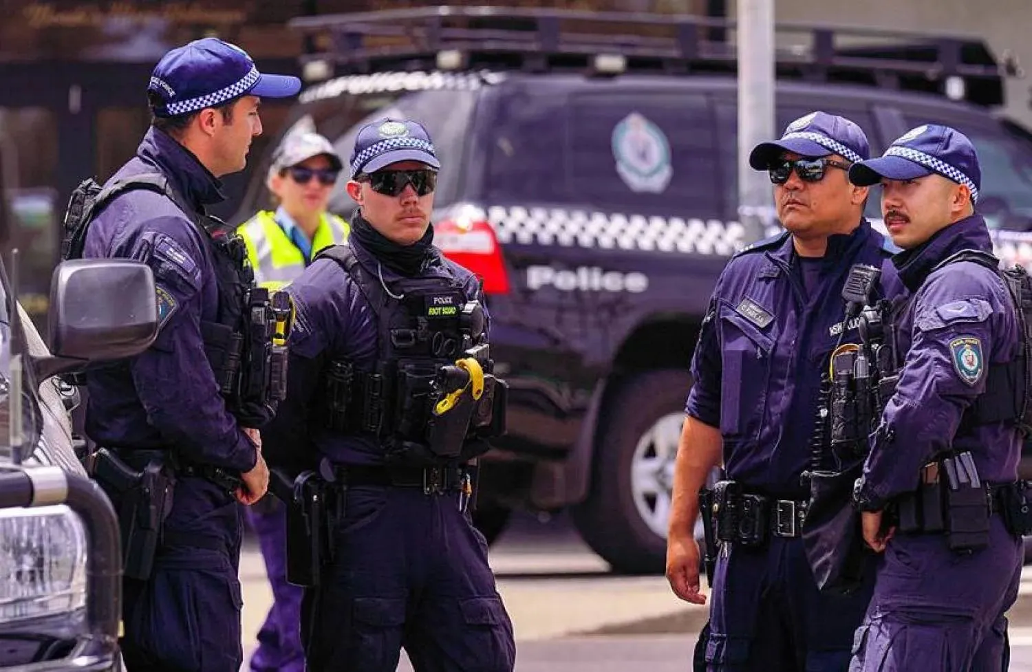 Australian Federal Police Commissioner Krissy Barrett said the arrested man, Kazem Hamad, was a threat to national security. (Getty Images file)