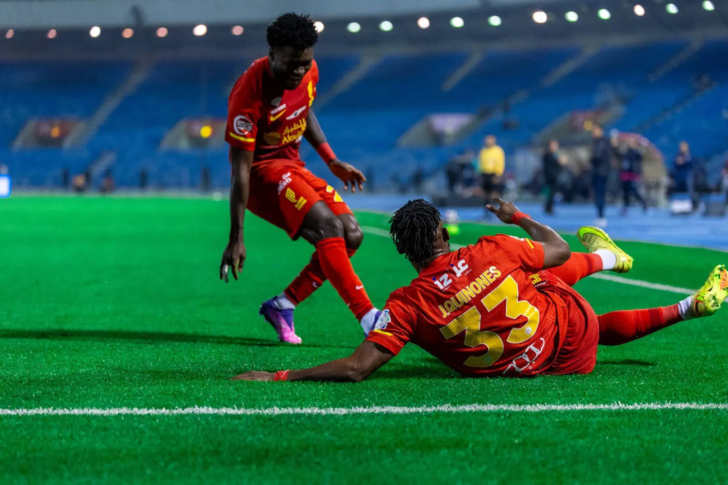 كينونيس بطل الليلة القدساوية الكبيرة (تصوير: عيسى الدبيسي)