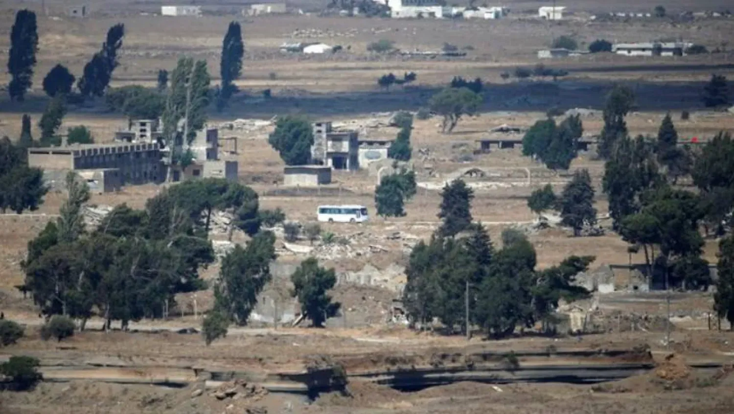 Suriye’de Kuneytra kentinin genel görünümü (Arşiv – Reuters)