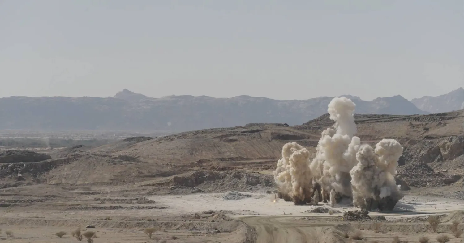 جانب من أعمال شركة مصفاة الذهب السعودية في أحد المناجم (الشرق الأوسط)