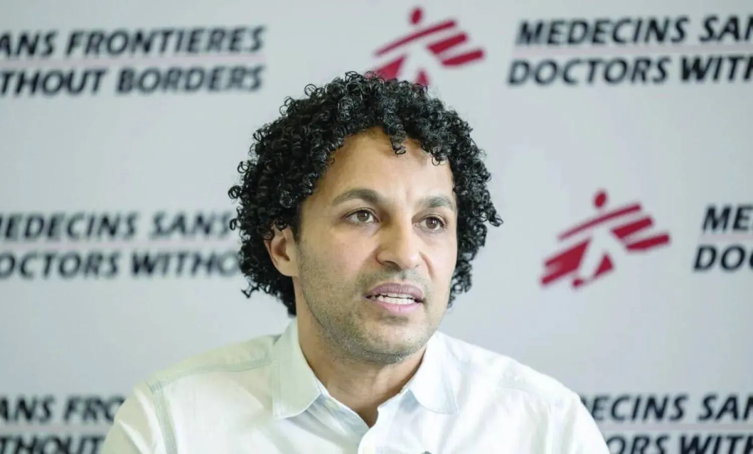 Dr. Javid Abdelmoneim, International President of Doctors Without Borders (AFP) 