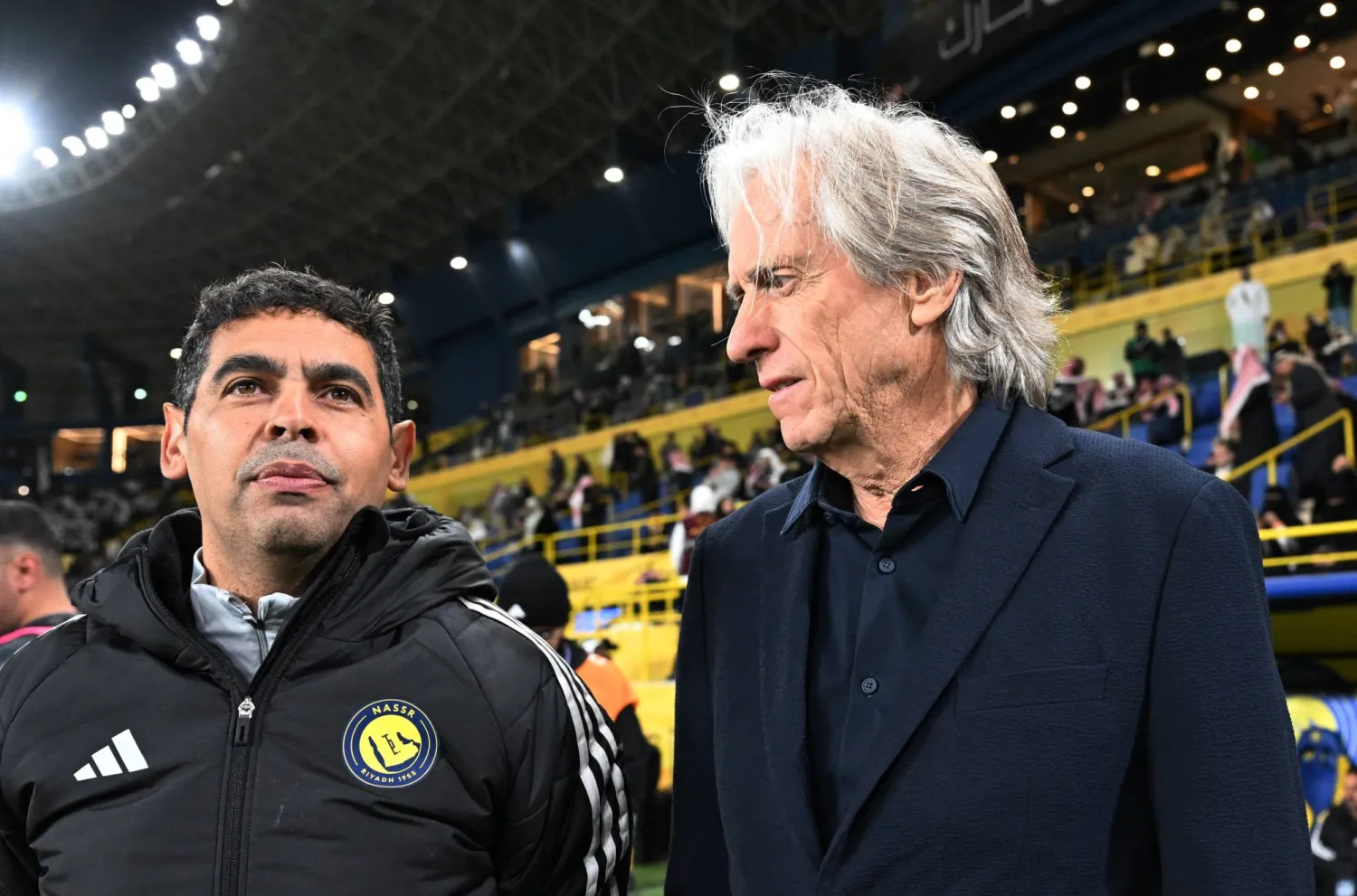 خورخي خيسوس المدير الفني لفريق النصر (رويترز)