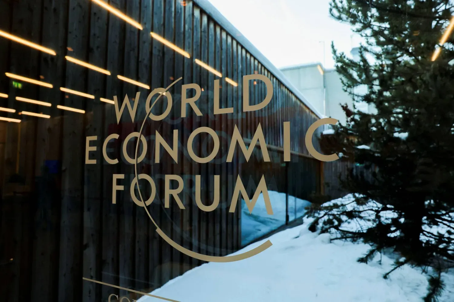 Dünya Ekonomik Forumu (WEF) öncesinde Davos Kongre Merkezi (Reuters)