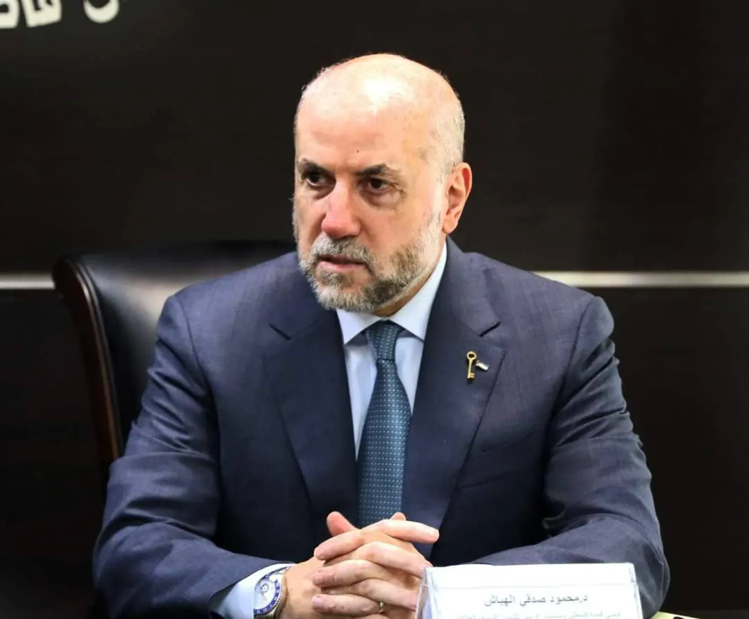 Filistin Cumhurbaşkanı Danışmanı Mahmud el-Habbaş (WAFA)