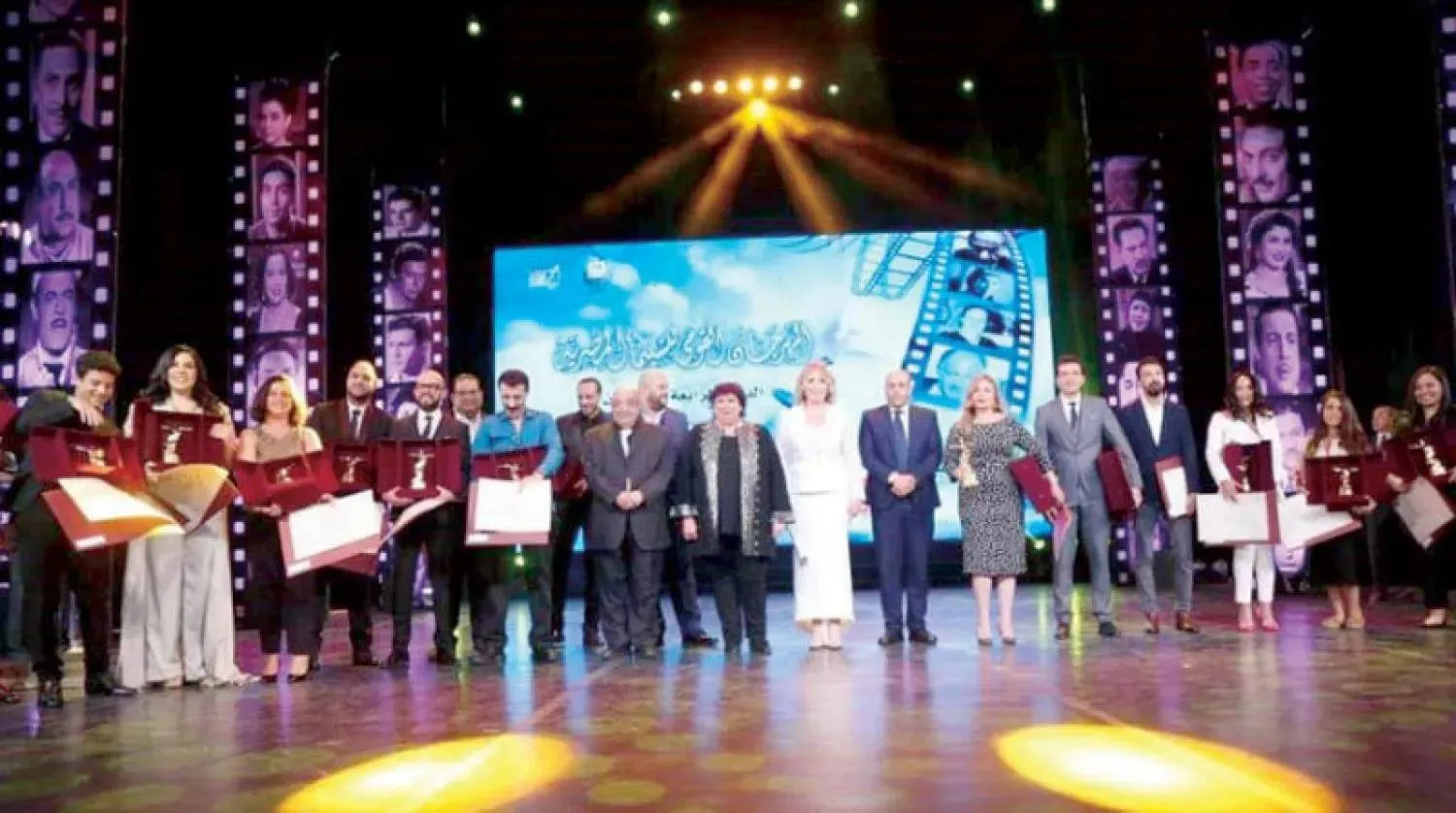 لقطة من حفل توزيع جوائز الدورة الـ24 من المهرجان (وزارة الثقافة المصرية)