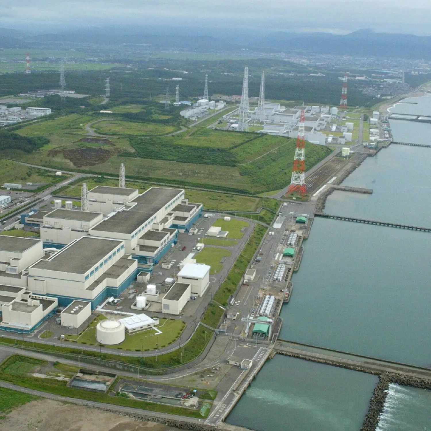 Local Japanese authorities have approved the restart of the world's biggest nuclear power facility, the Kashiwazaki-Kariwa Nuclear Power Plant, for the first time since the 2011 Fukushima disaster. STR / JIJI Press/AFP
