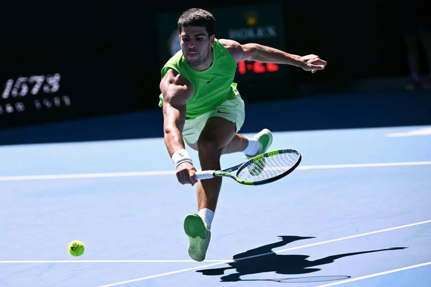 كارلوس ألكاراس (أ.ف.ب)