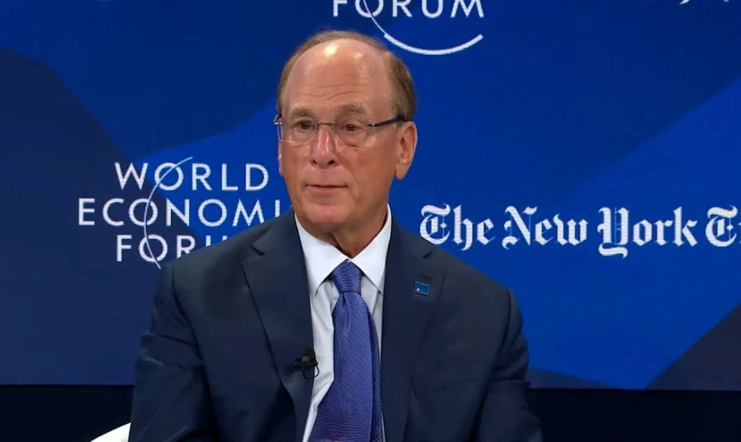 رئيس مجلس الإدارة والرئيس التنفيذي لشركة «بلاك روك» لاري فينك (الشرق الأوسط)