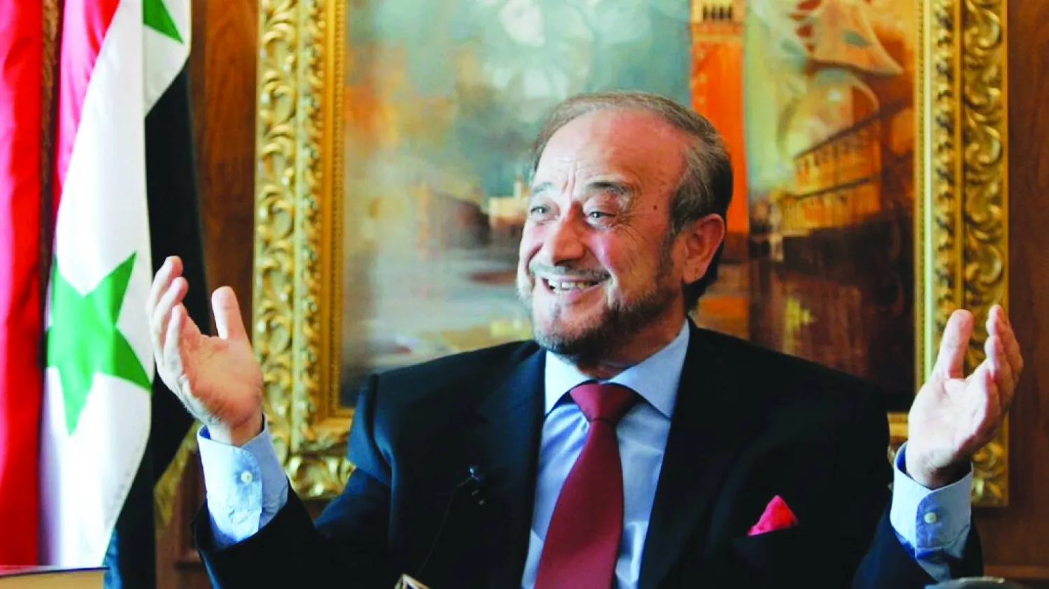 رفعت الأسد عم الرئيس السوري المخلوع بشار الأسد (أ.ب)