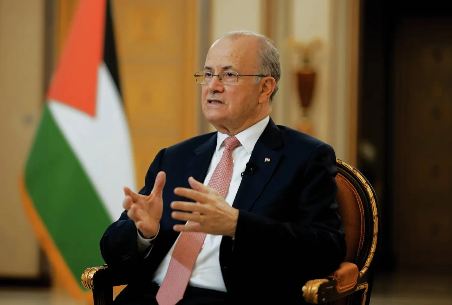 رئيس الوزراء الفلسطيني محمد مصطفى (الشرق الأوسط)