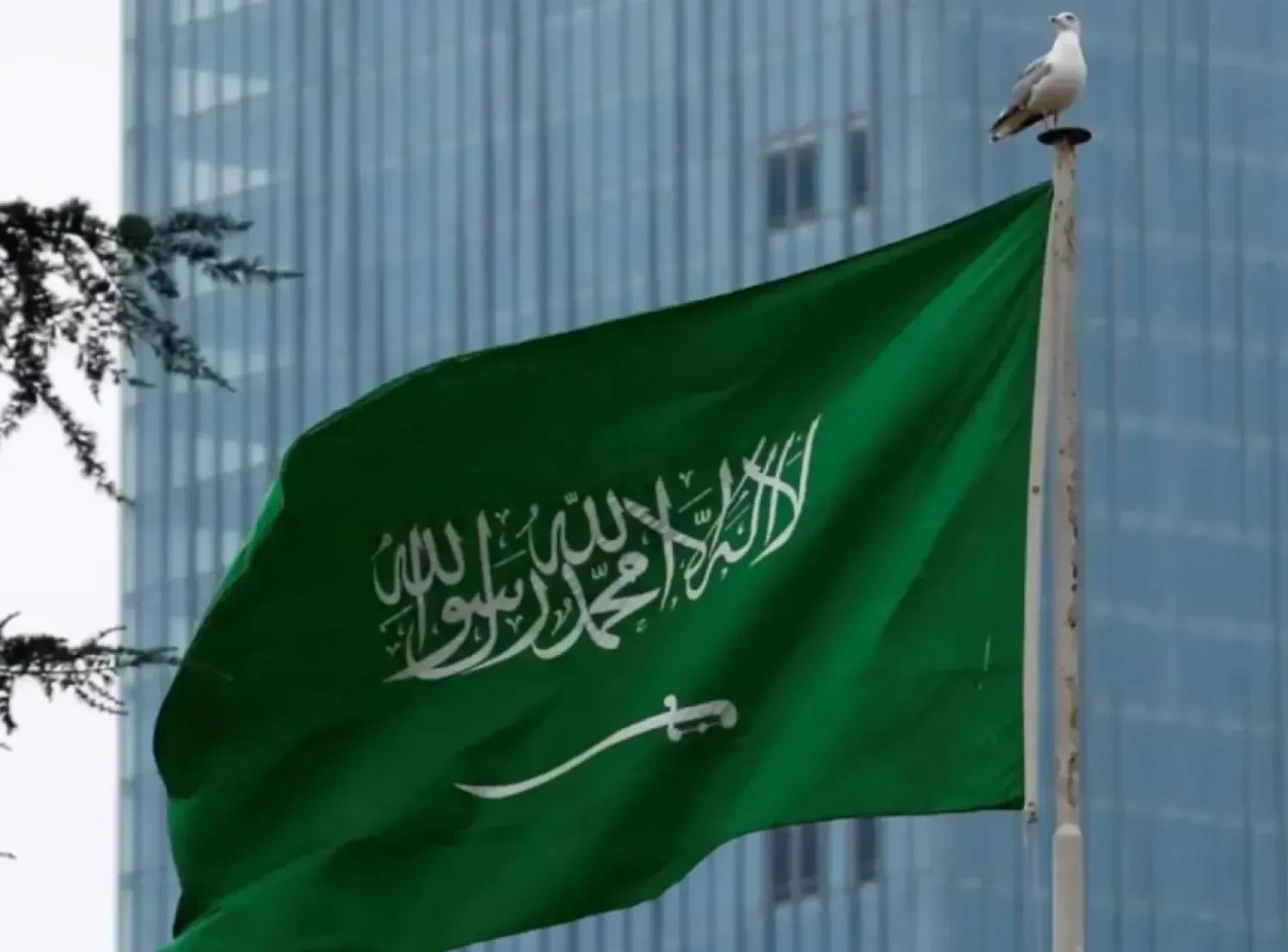 File photo of the Saudi flag/AAWSAT
