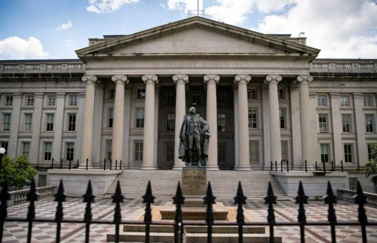 مبنى وزارة الخزانة الأميركية في واشنطن (أرشيفية-رويترز)