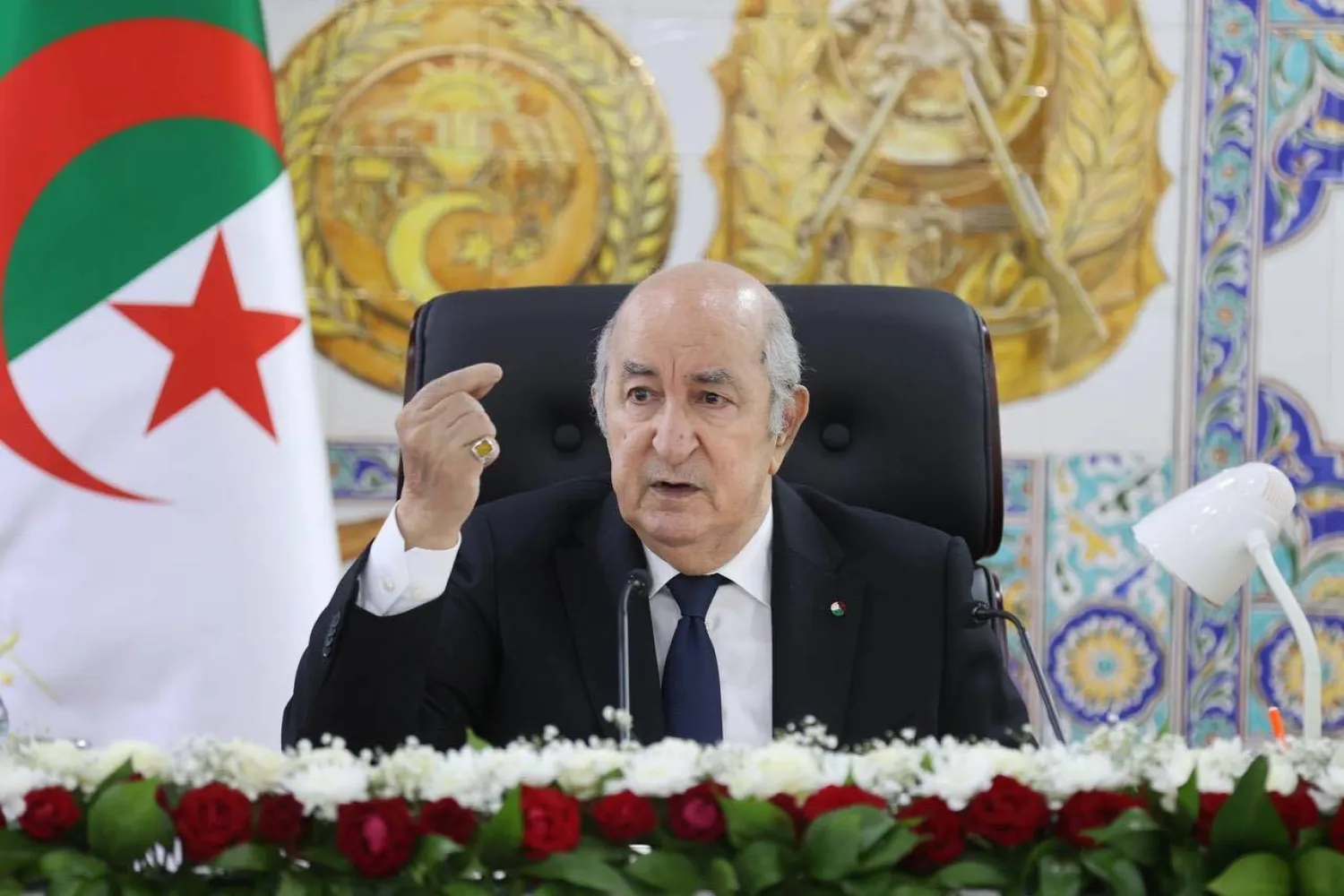 الرئيس الجزائري عبد المجيد تبون (الرئاسة)