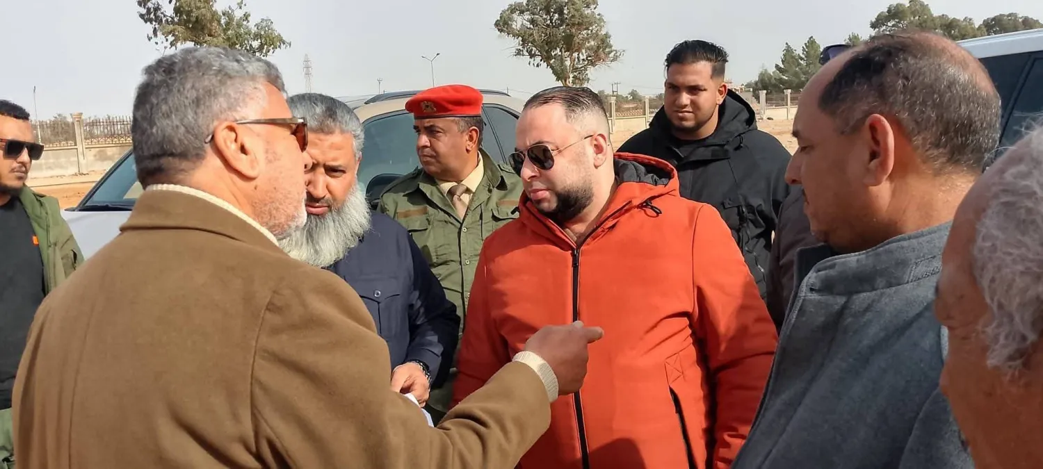 الضاوي آمر «الكتيبة 55 مشاة» المتعاونة مع «الوحدة» في طرابلس (صفحته على «فيسبوك»)