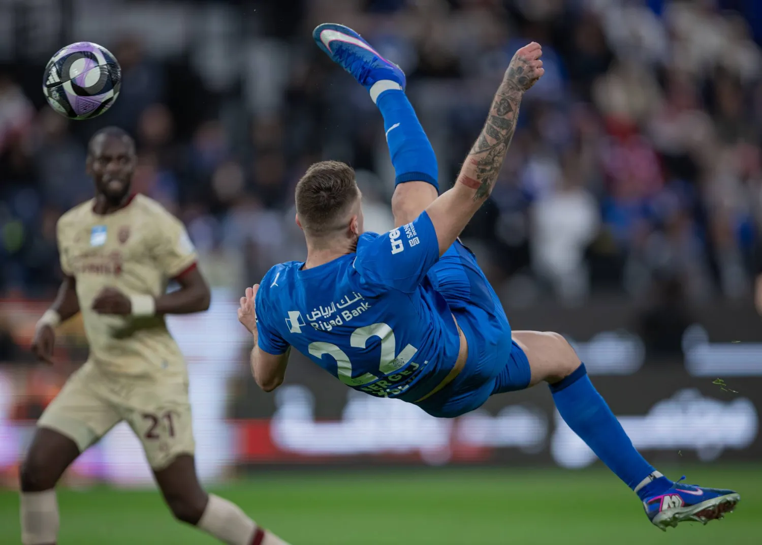 سافيتش افتتح أهداف الهلال بأفضل طريقة ممكنة (دوري روشن)