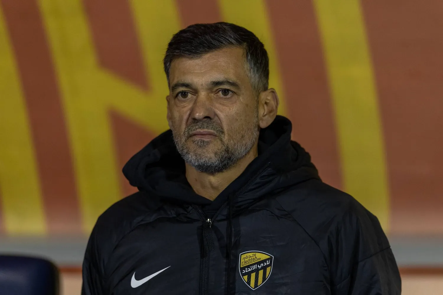 سيرجيو كونسيساو مدرب الاتحاد (تصوير: عيسى الدبيسي)