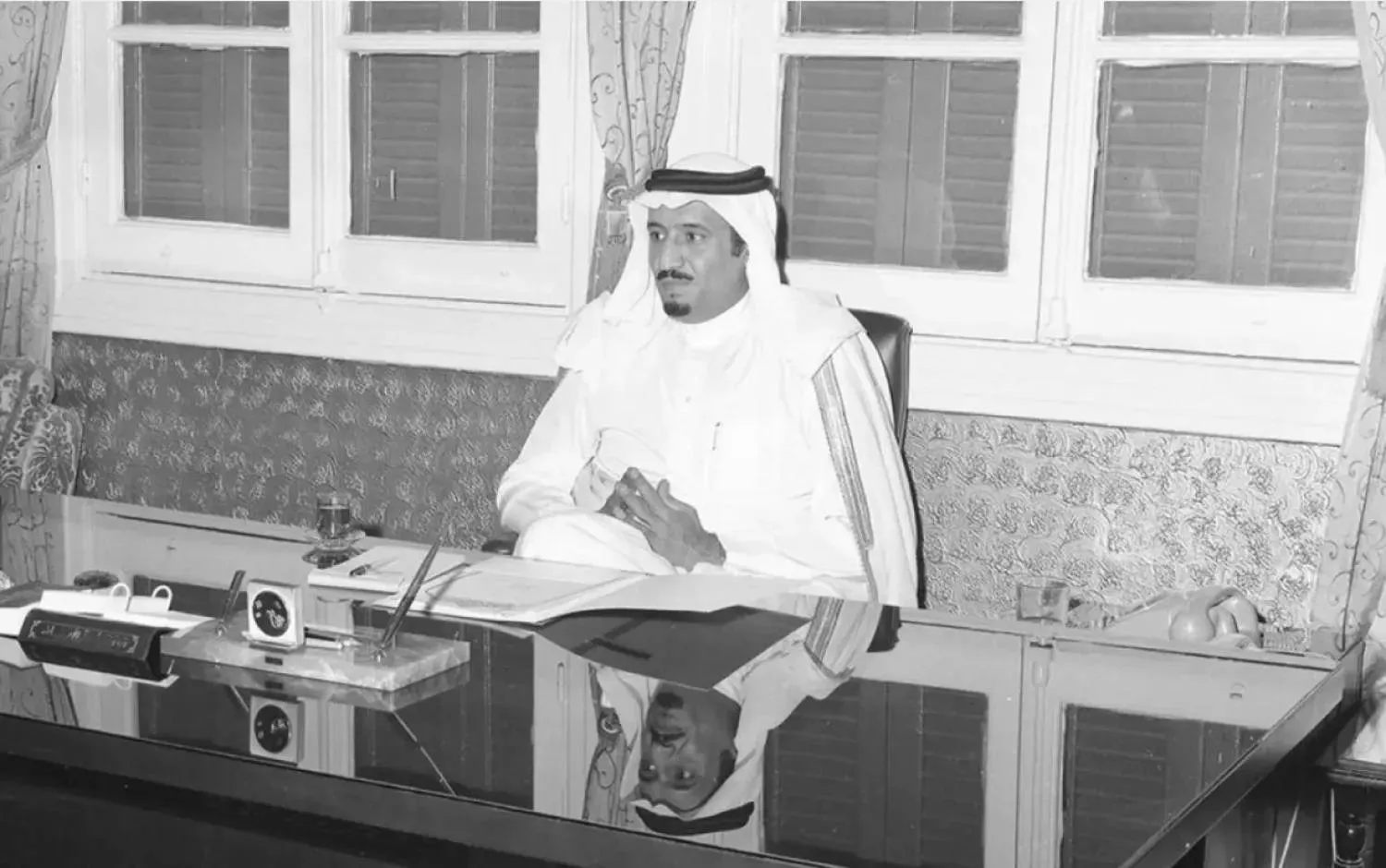 King Salman led Riyadh’s transformation for more than half a century as its governor (King Abdulaziz Foundation) 
