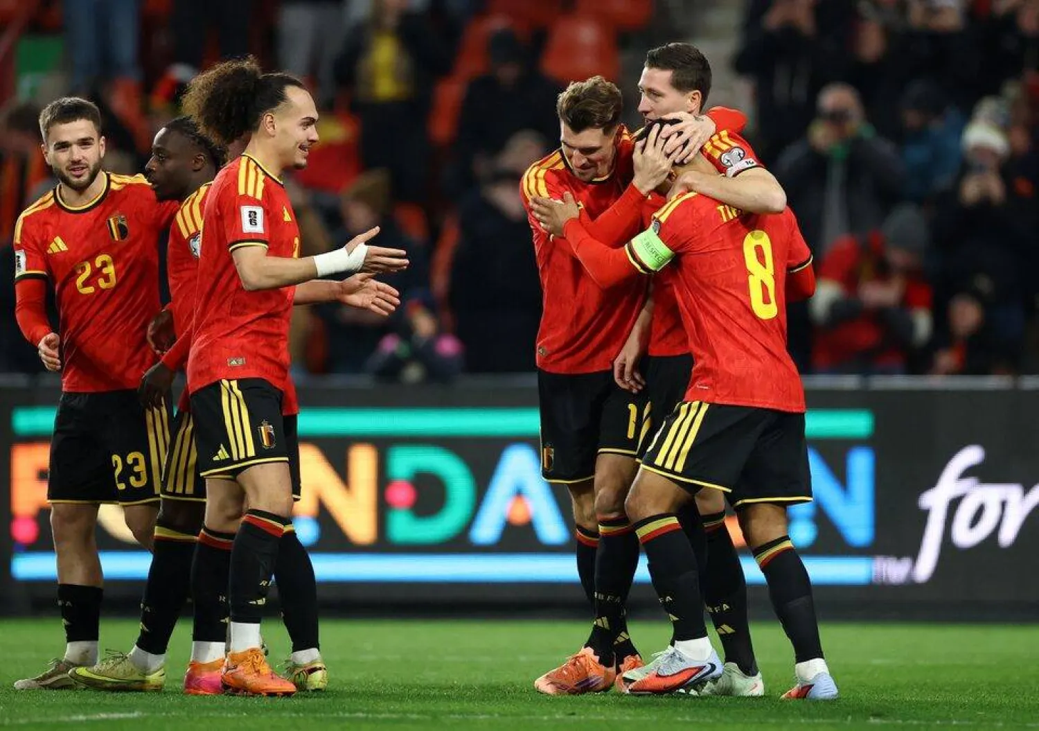 منتخب بلجيكا يواجه تونس ودياً (رويترز)