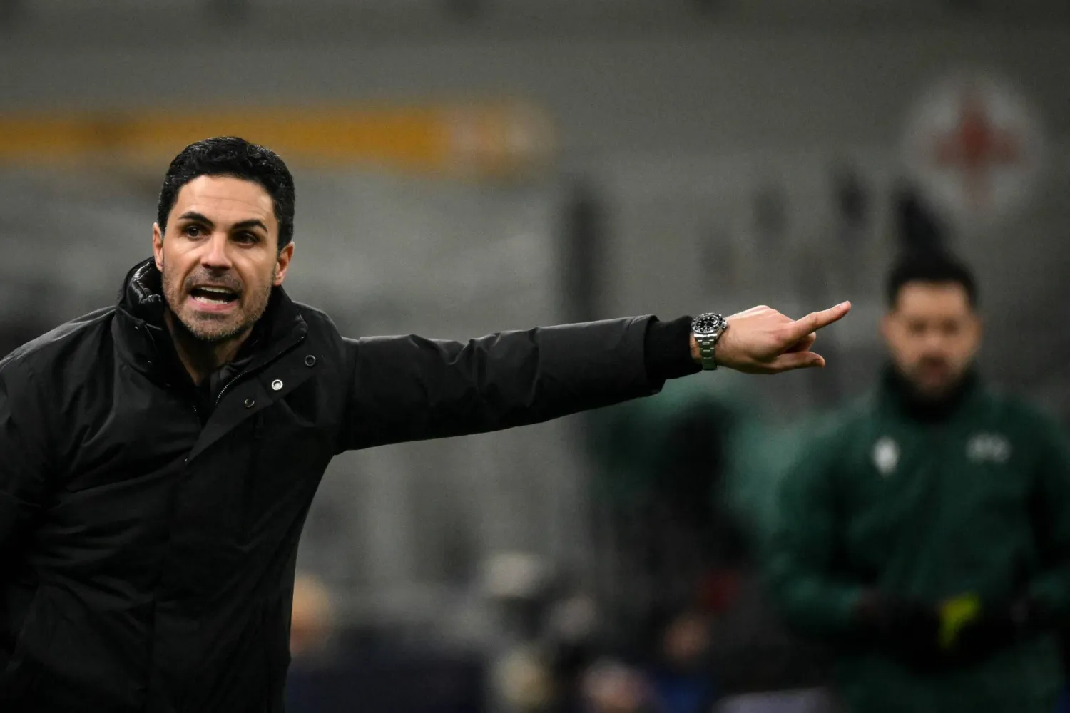 ميكل أرتيتا المدير الفني لفريق آرسنال (أ.ف.ب)