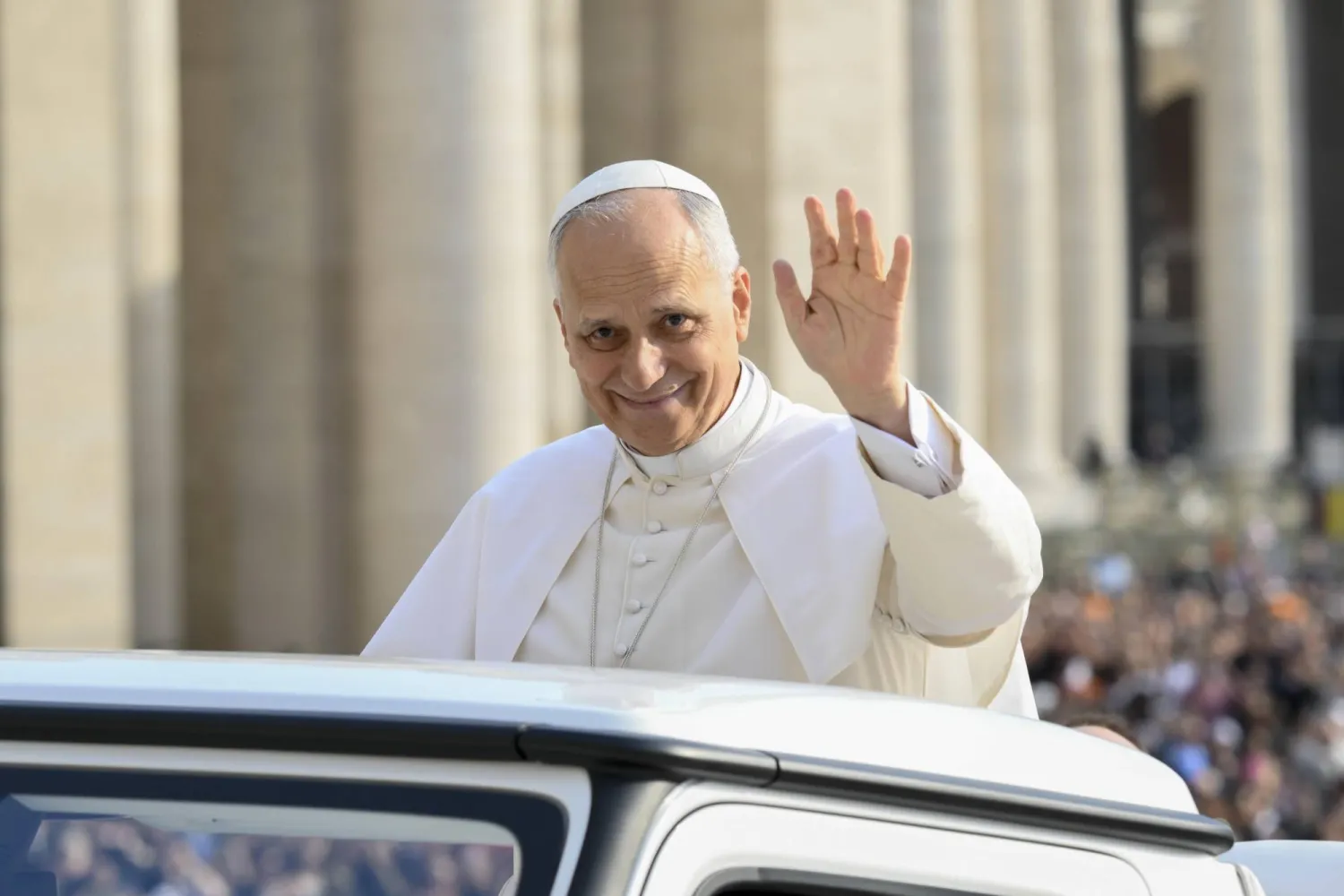 البابا لاوون الرابع عشر (إ.ب.أ)