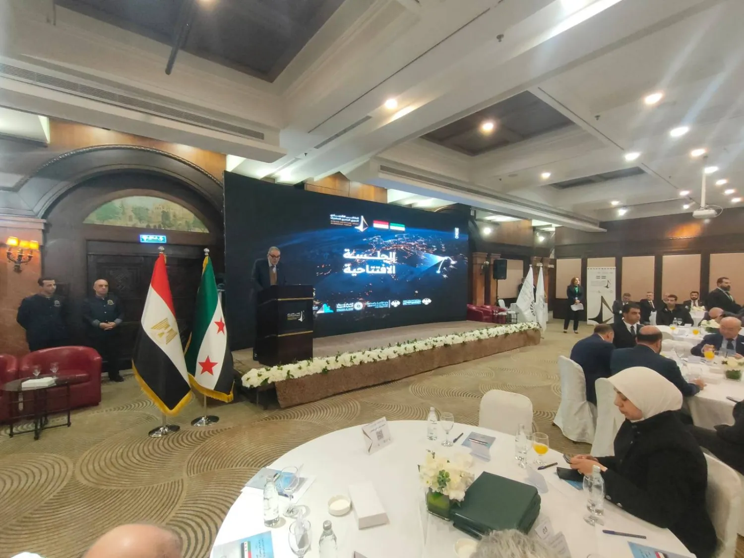 الملتقى الاقتصادي السوري-المصري في دمشق الأسبوع الماضي (اتحاد الغرف التجارية المصرية)