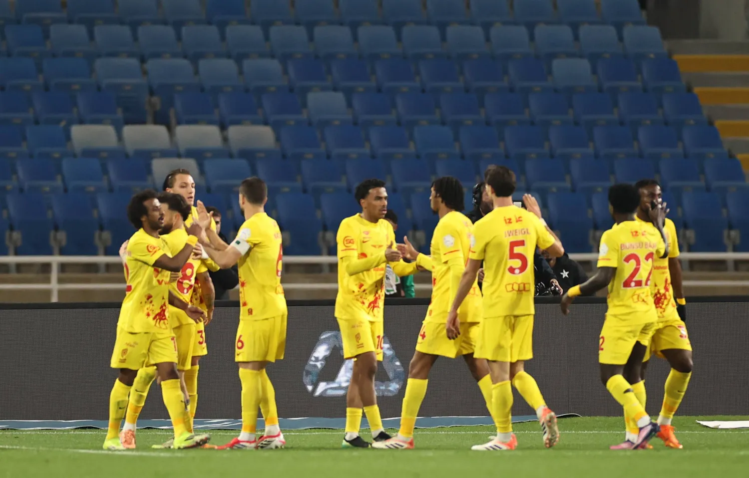 نجح القادسية في تحقيق انتصاره السابع على التوالي (تصوير: سعد العنزي) 