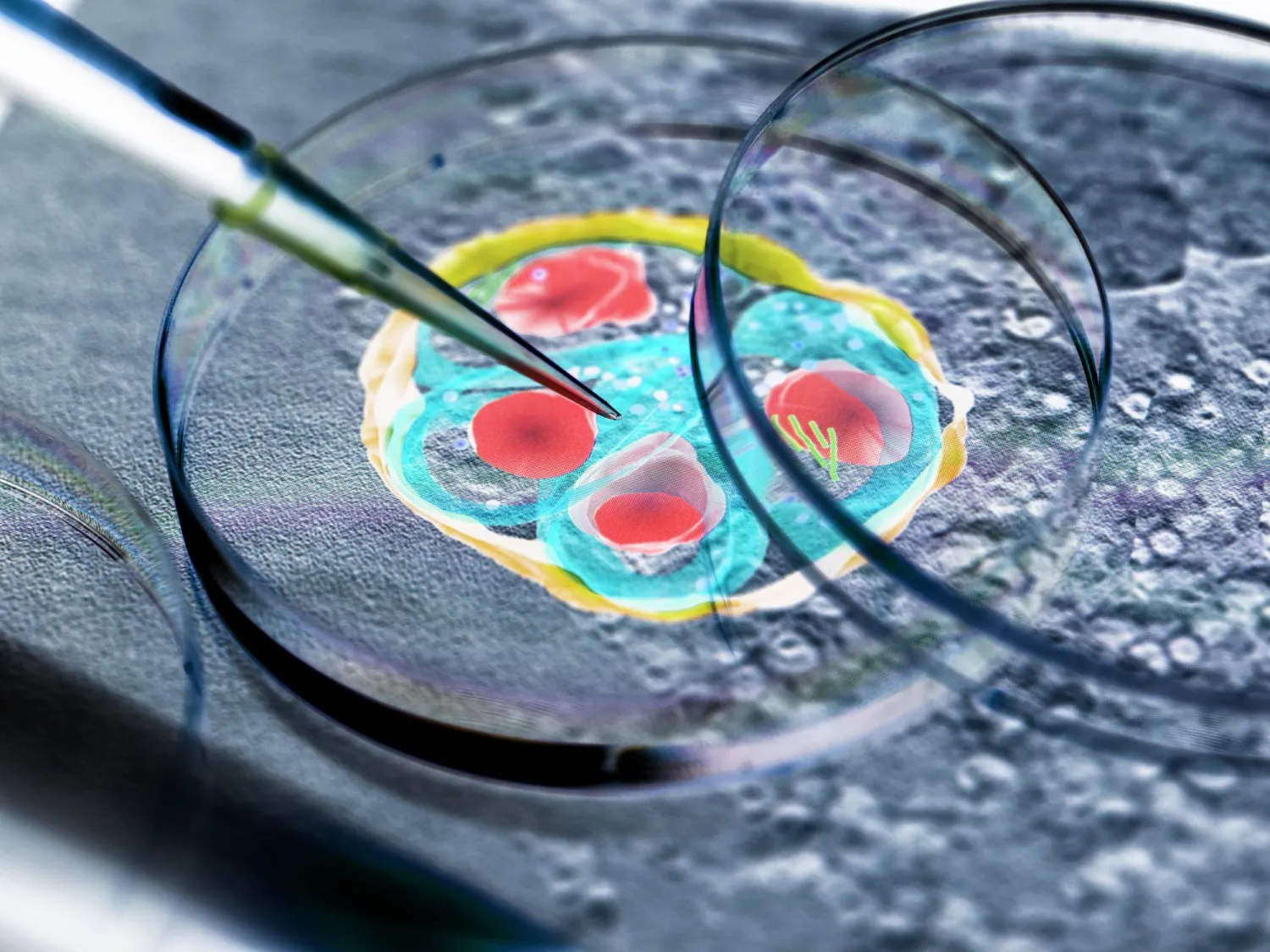 دراسة طفيلي الملاريا داخل المختبر