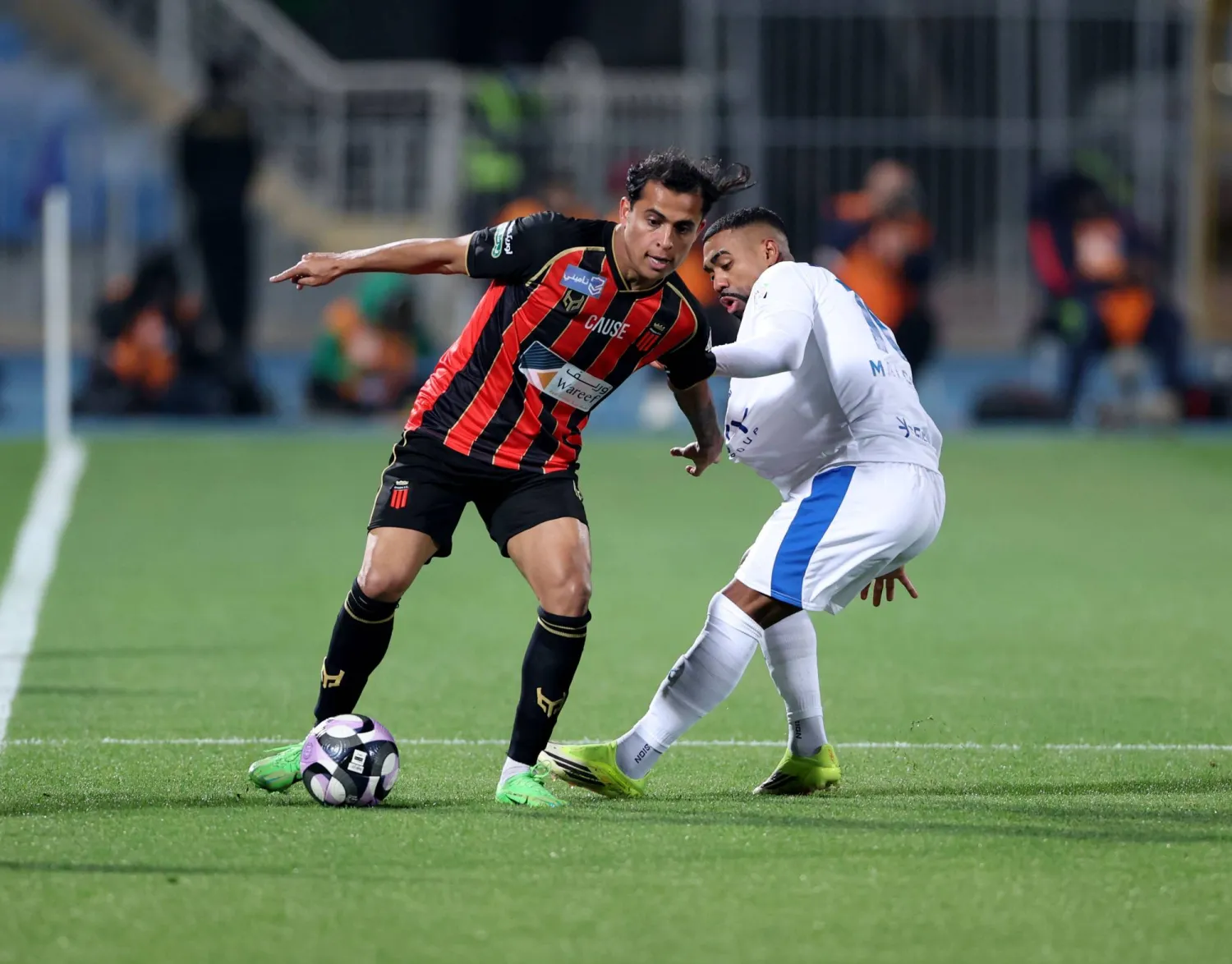 رحلة الهلال توقفت بتعادل أمام الرياض (تصوير: مشعل القدير) 